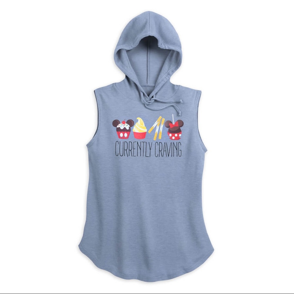 Disney Snacks “Currently Craving” hooded sweatshirt, M